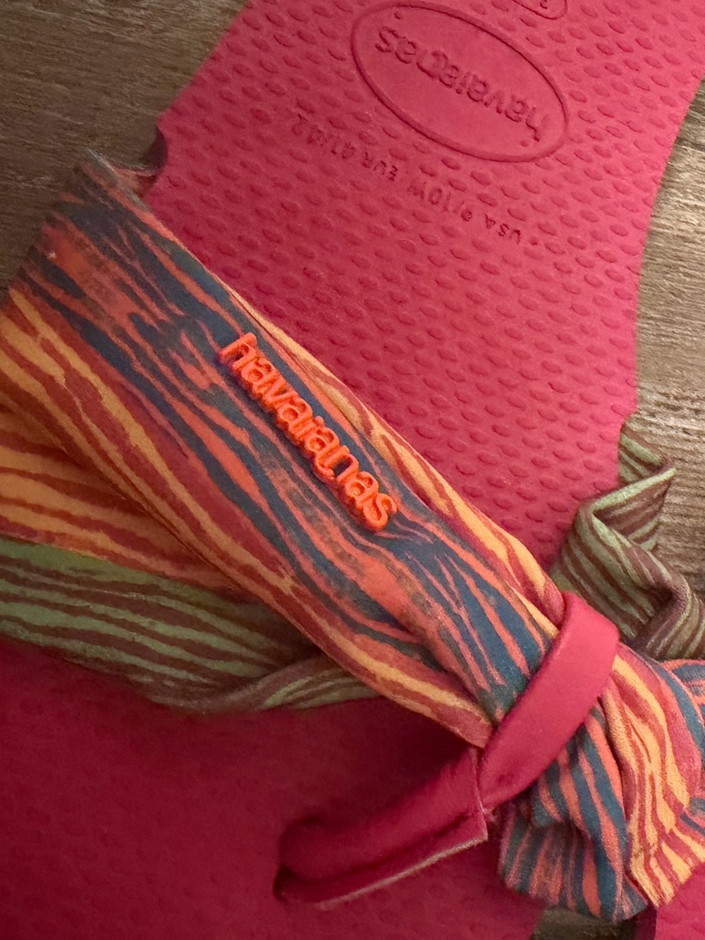 Havaianas You Saint Tropez Pink Electric 7/8 - Picture 5 of 8